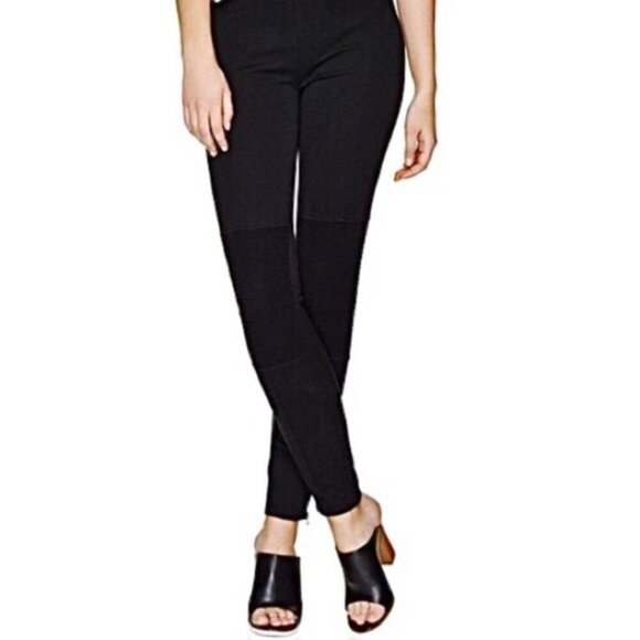 Aritzia Wilfred Free Women's Skinny Jeans Black midrise Stretch Denim Size 0 - Picture 3 of 13